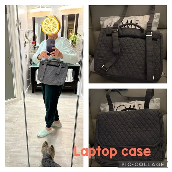 Laptop crossbody case.