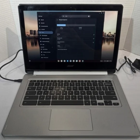 Acer Silver Chromebook Convertible Laptop - 11.6