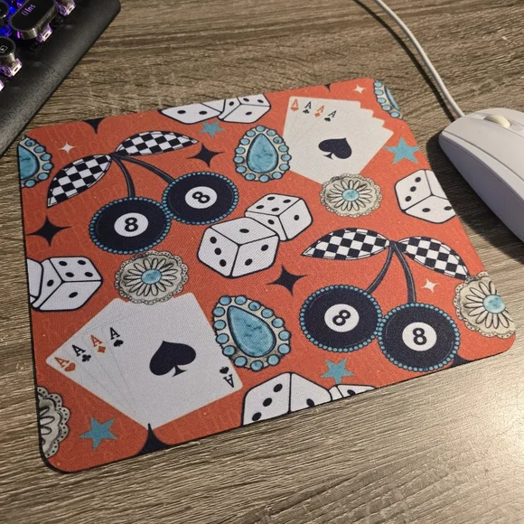 Cherry Dice Mouse Pad
