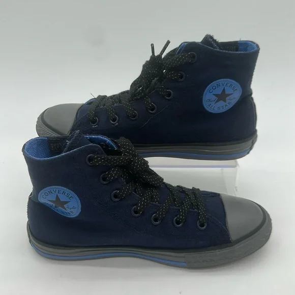 Converse Chuck Taylor All Star Obsidian Oxygen Blue Thunder 654211F Junior Sz 3