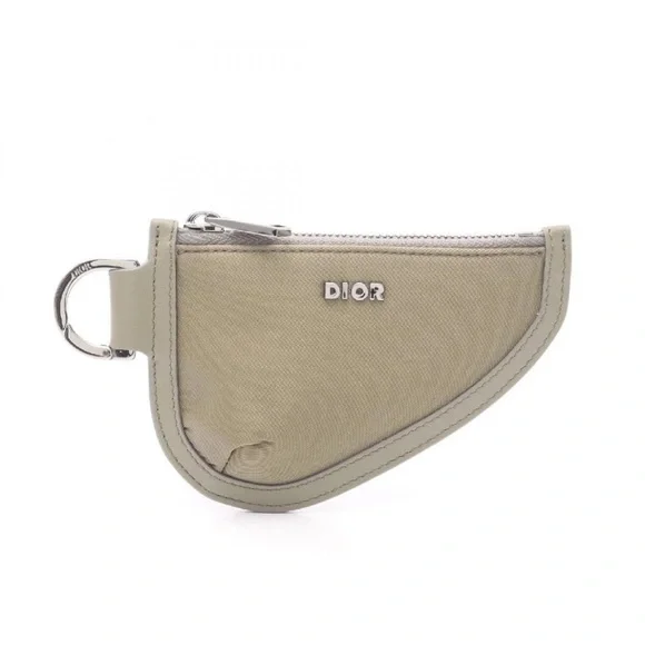 Dior Beige Key Pouch