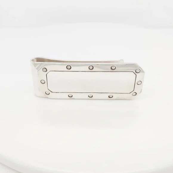 Sterling Silver 925 & 14k Gold Vintage Colibri Money 💵 Clip