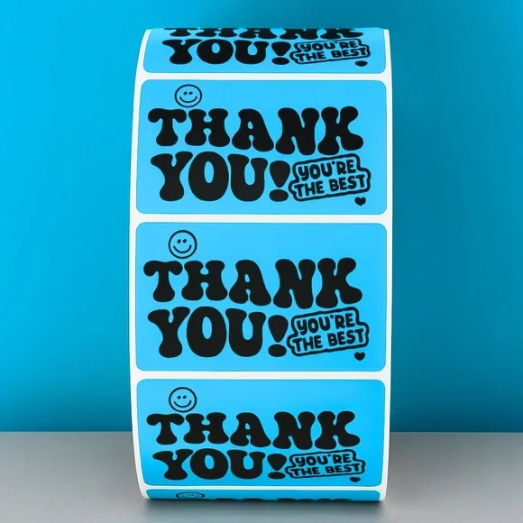 Thank You You’re The Best Stickers – Cute Packaging Labels for Small Business 2