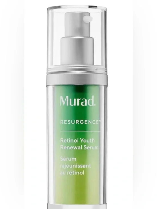 MURAD Resurgence Retinol Youth Renewal Anti Aging Face & Neck Serum NIB NEW