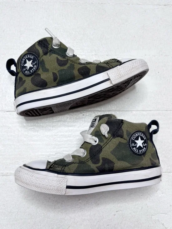 Converse Chuck Taylor Toddler All Stars High Top Camouflage Size 7