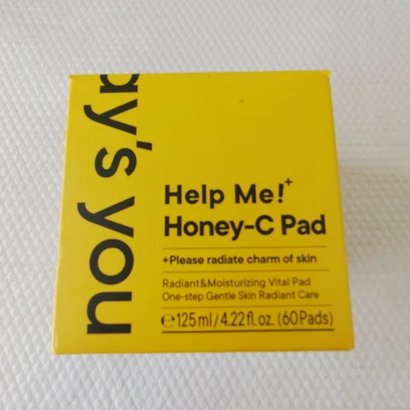 Help Me! Honey C Pad One-Day's You - 125ml / 60pcs NEW IN BOX.