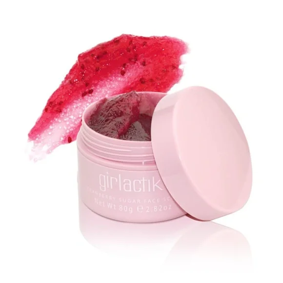 Girlactik NEW Cranberry Sugar Face Scrub