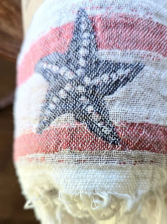 Sand Cloud Beach Towel Stars Stripes USA Starfish New!