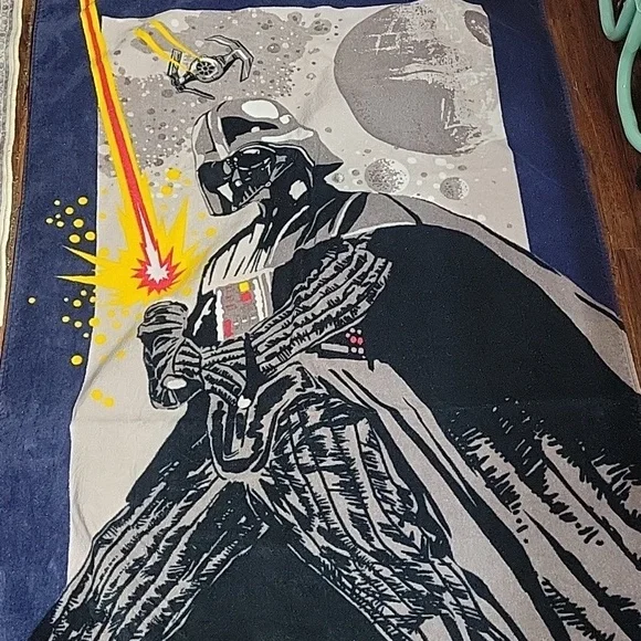 Pottery Barn Kids Darth Vader Star Wars Beach Towl
