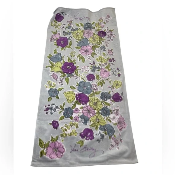 NWT Vera Bradley Water Color Beach Towel Retired Pattern