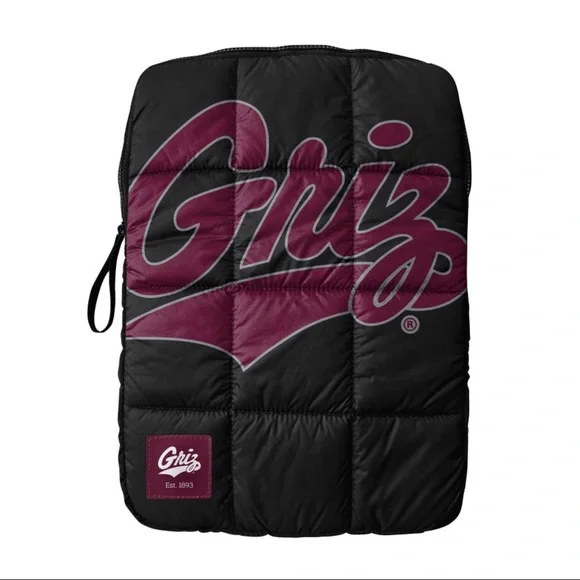 NCAA Montana Grizzlies Laptop Puffer Sleeve
