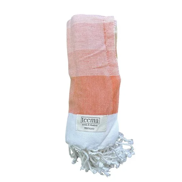 Teema Turkish Towel Yellow Layers 100% Turkish Cotton Flat Woven 68