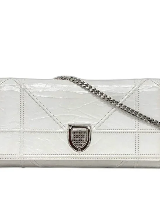 Dior Shoulder Wallet White Diorama