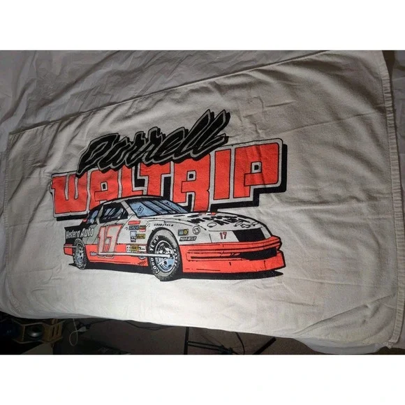 DARRELL WALTRIP #17 VINTAGE NASCAR BEACH/BATH TOWEL 57