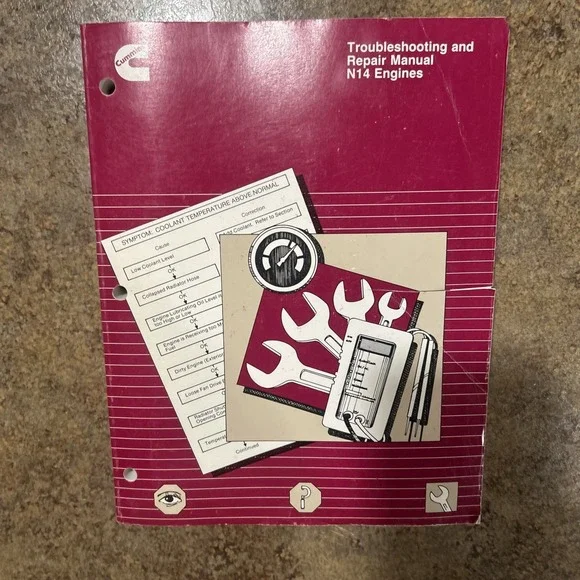 Cummins Troubleshooting and Repair Manual N14 Engines 1990/3810456