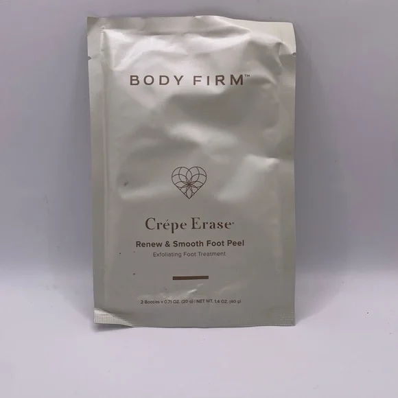 Body firm Crepe erase Renew & Smooth Foot Peel Exfoliating Foot Treatment