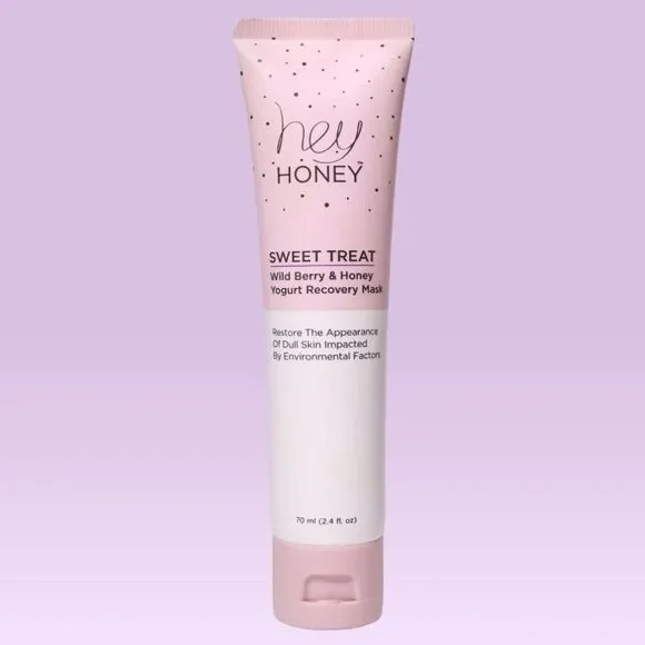 NIB Sweet Treat Wild Berry & Honey Yogurt Recovery Mask - Hey Honey
