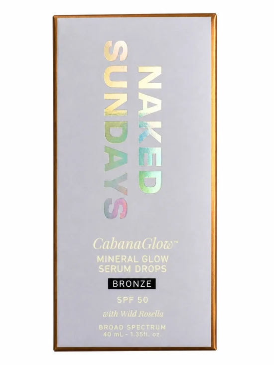 Naked Sundays Mineral Glow Serum Drops- Bronze- SPF 50