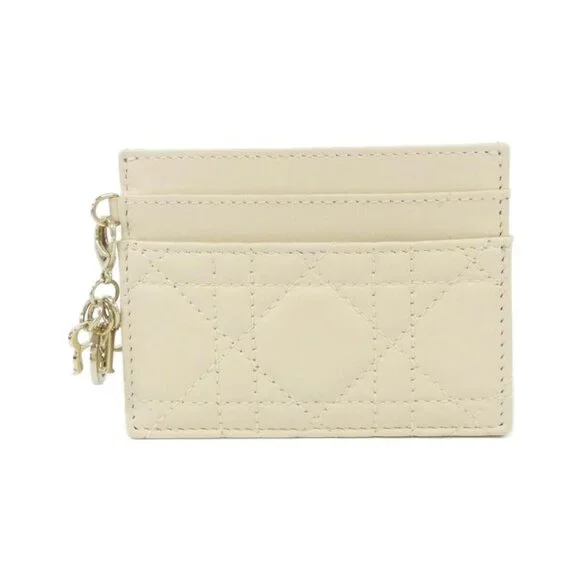 Christian Dior Lady Dior Frisia Card Case