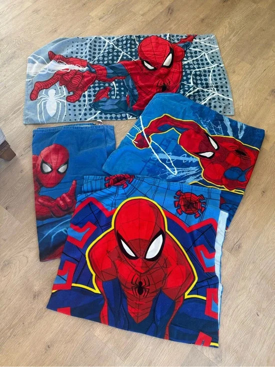 Spider-Man Kids Beach/Bath Towels Bundle