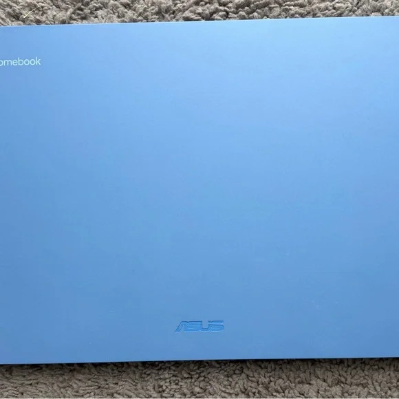ASUS Light Blue Chromebook Laptop - Slim Top-Load Design