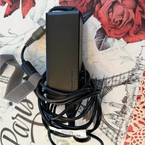 Lenovo Black AC Power Adapter with Cable