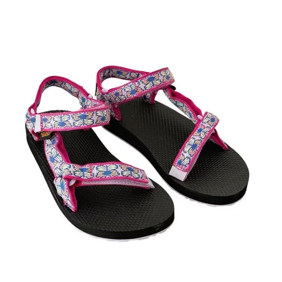 Teva Youth Girls Sport Sandals Butterfly Lilac Adjustable Lightweight SZ/7