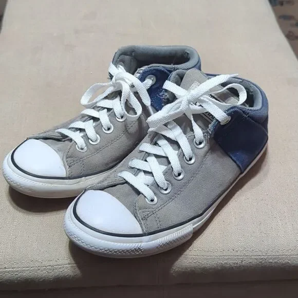 CONVERSE ALL STAR Chuck Taylor 665357F Gray Blue‎ Sneakers Junior Size 5