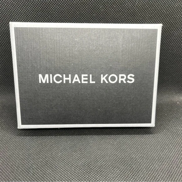 Michael Kors Black Folding Card Case