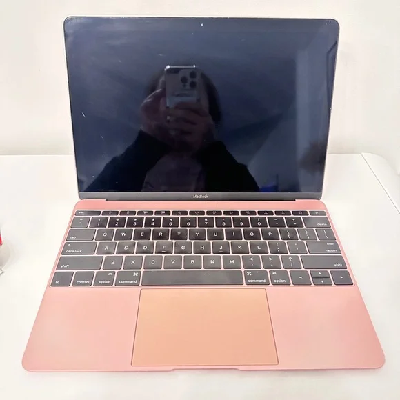 Apple MacBook in Rose with Accessories