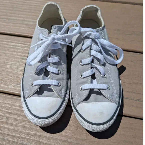Converse All Star Low Size Youth 3 Gray