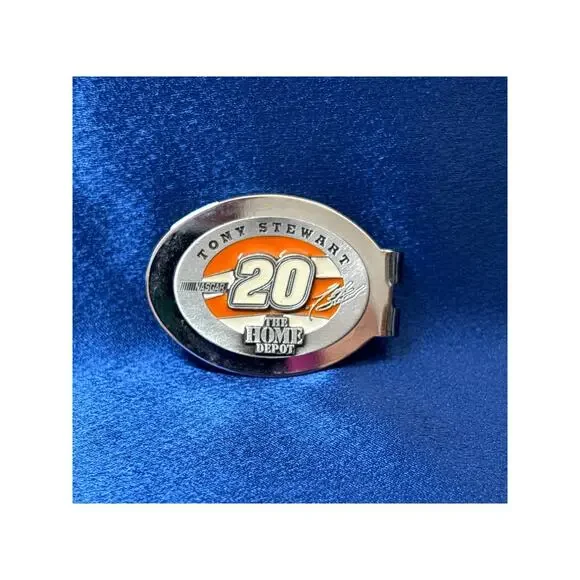 Vintage Nascar Tony Stewart #20 Home Depot Money Clip