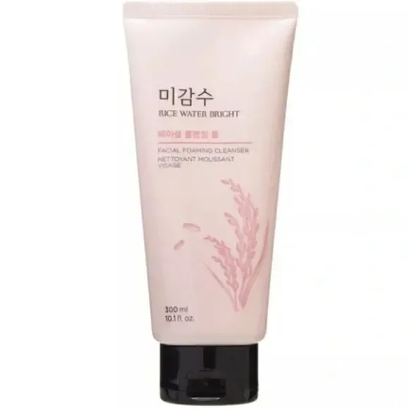 New! The Face Shop Rice Water Foaming Face Cleanser - Vegan