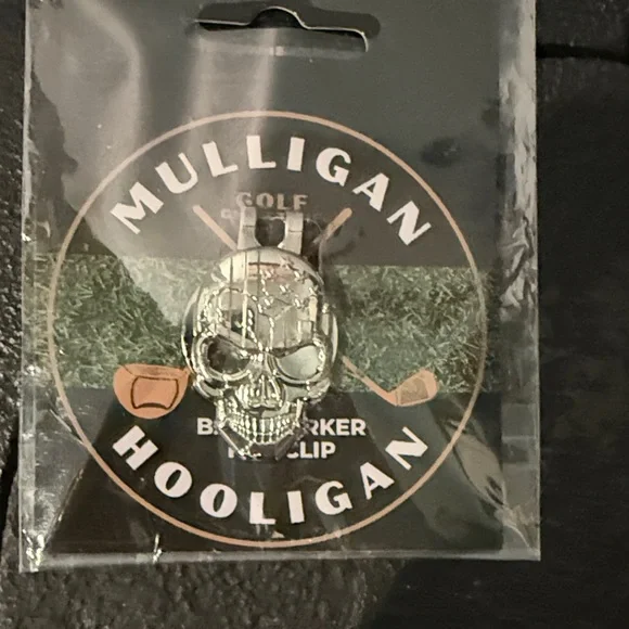 Silver Ball Marker hat Clip