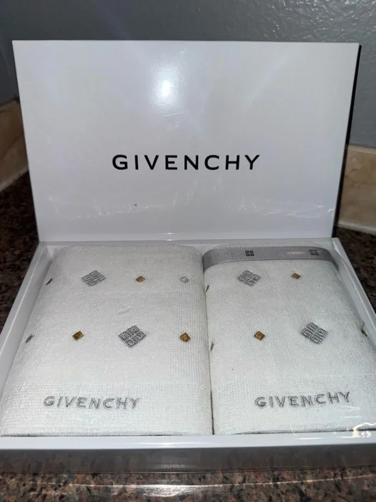 Givenchy washcloths New in the box