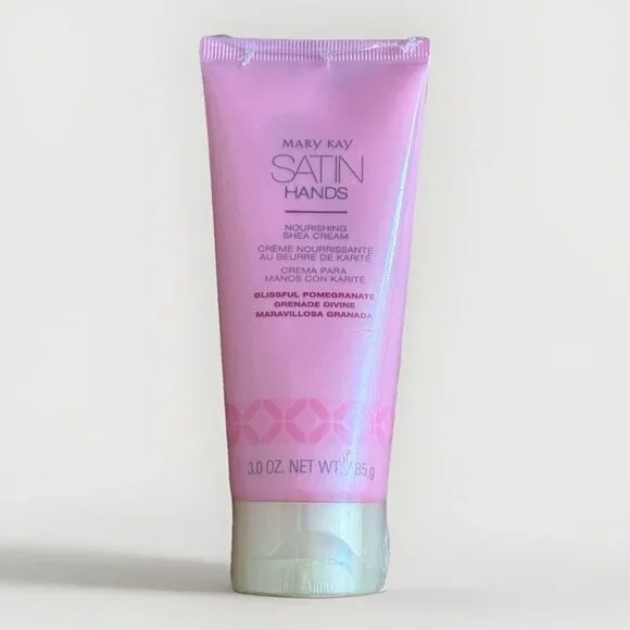 SEALED Mary Kay Satin Hands NOURISHING SHEA HAND CREAM Blissful‎ Pomegranate 3oz