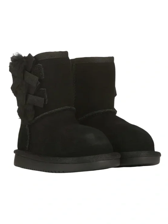 Koolaburra by Ugg NEW Victoria short boots black toddler girls 5