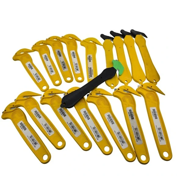Klever Excel Disposable Film Cutters Lot of 17‎ Used Industrial Safety