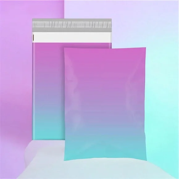 (10) 10x13 Spring Ombre Poly Mailers