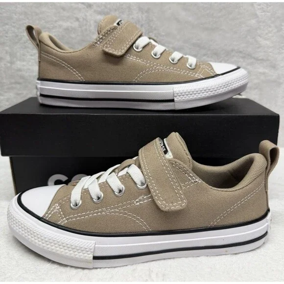 Converse Malden Street Low Top Sneakers Youth 2 Beige Casual Kids