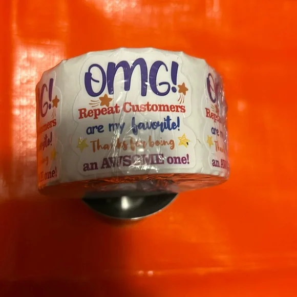 Roll of stickers