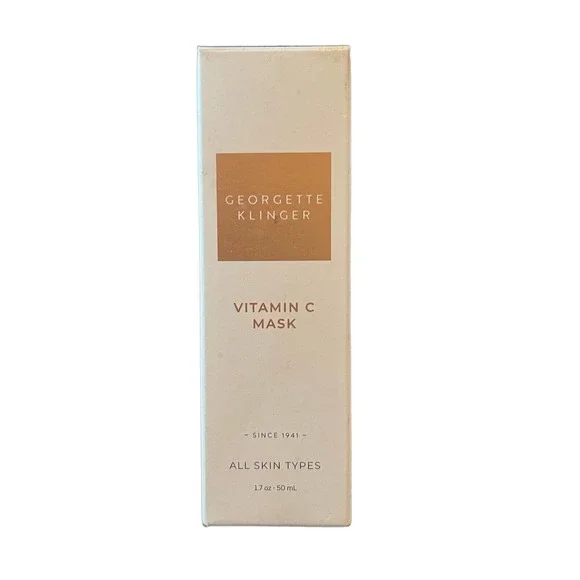 GEORGETTE KLINGER Vitamin C Mask, Full Size 1.7oz/50ml Facial, Anti-aging, NIB