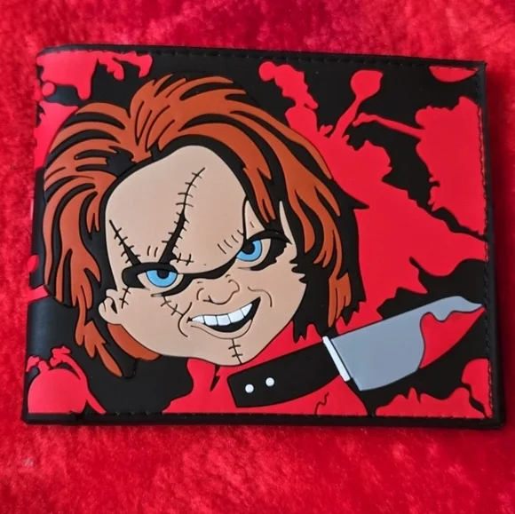 New chucky Halloween horror billfold wallet