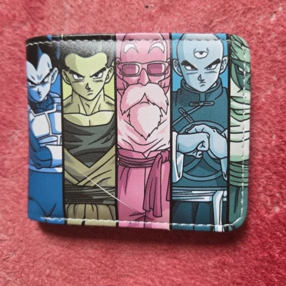 New dragon ball z anime manga leather wallet