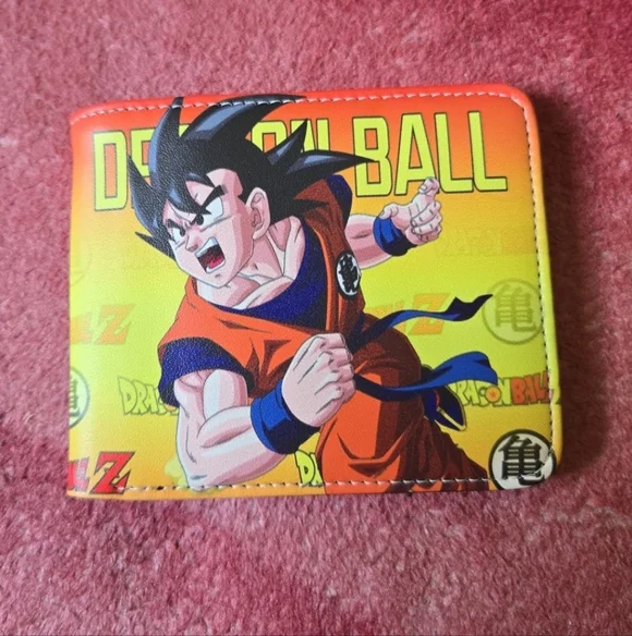 New dragon ball z anime manga leather wallet