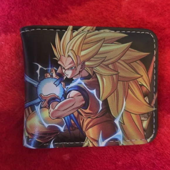 New dragon ball z anime manga leather wallet