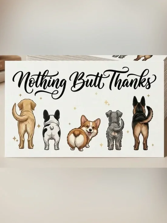 Dog shipping bundle 20- pink 10x13 polys, 20 thank you cards,200 sticker roll