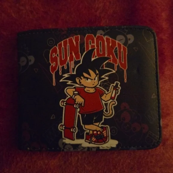 New dragon ball z anime manga leather wallet