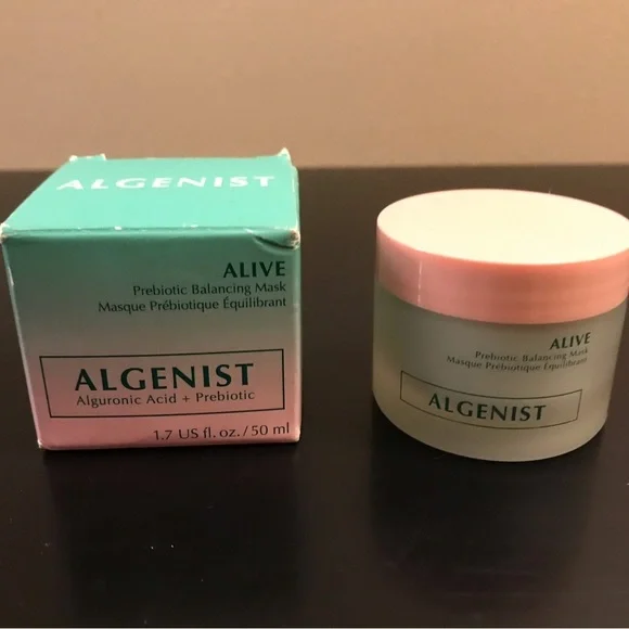 Algenist Prebiotic Balancing Mask in Teal and Pink
