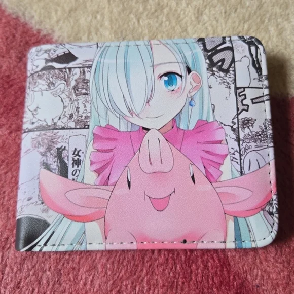 New seven deadly sins anime manga leather wallet